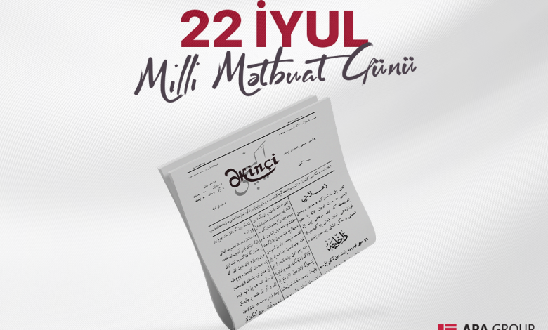 Azərbaycanda Milli Mətbuat Günüdür