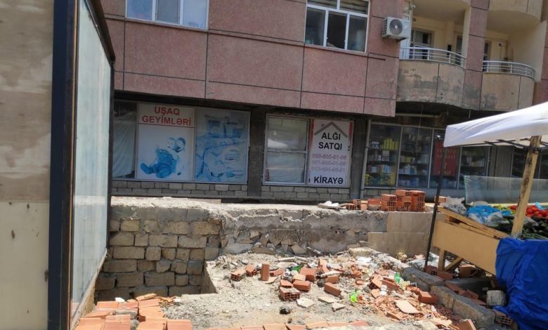 Bakı, Gəncə və Yardımlıda qanunsuz tikinti işlərinin qarşısı alındı - VİDEO - FOTO