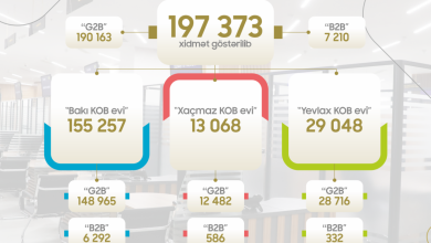 Bu ilin I yarısında KOB evlərində sahibkarlara 197 mindən çox xidmət göstərilib