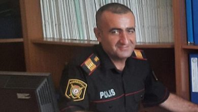 Uşağı xilas edərkən boğulan polis təltif edildi