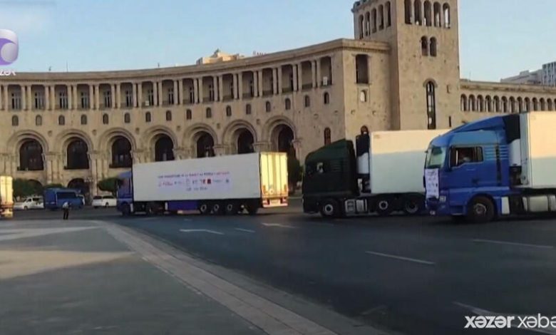 Azərbaycan Fransanın “humanitar yükü”nü sərhəddən buraxmadı