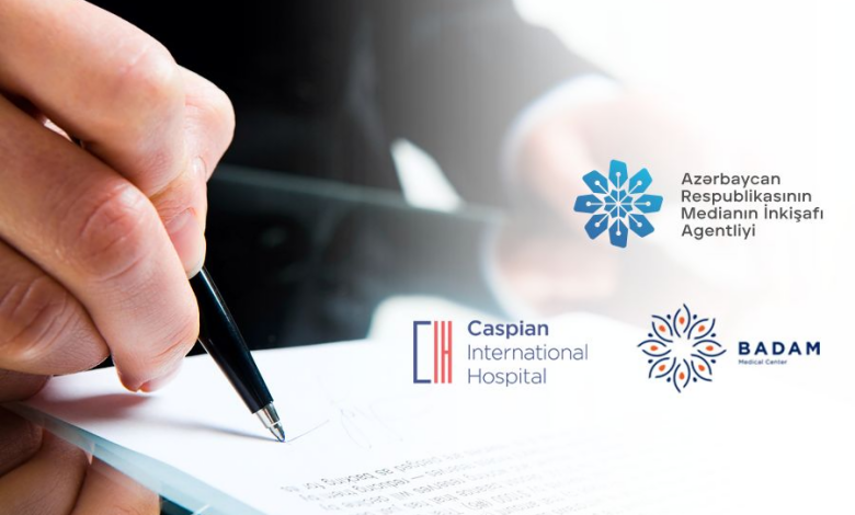 “Caspian” və “Badam” klinikaları ilə MEDİA arasında anlaşma