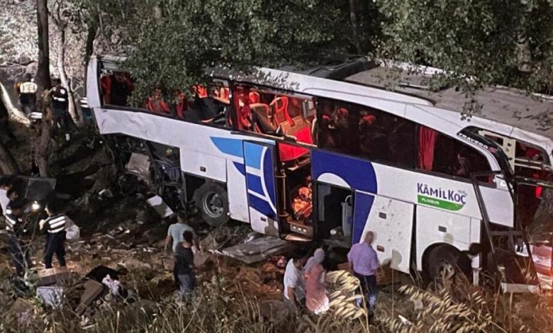 Türkiyədə ağır yol qəzası: Ölən və yaralananlar var