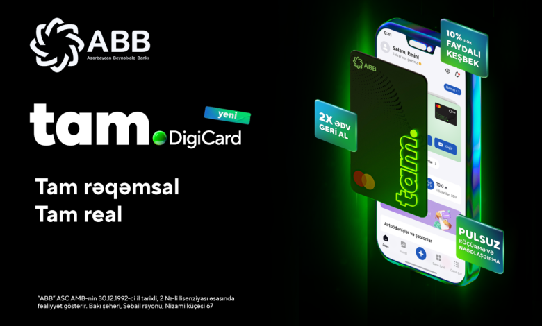 ABB-dən yeni Tam DigiCard!