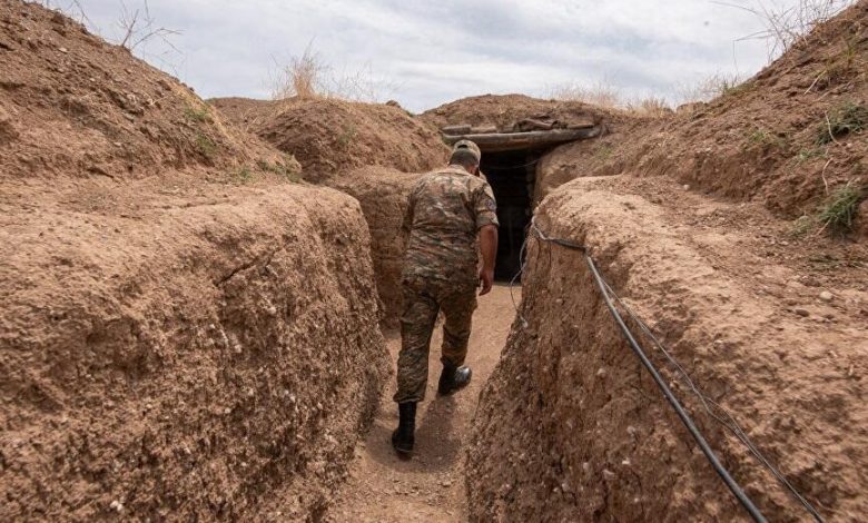 Ermənilər səngər qazmaq istədi, Ordumuz dərhal qarşısını aldı