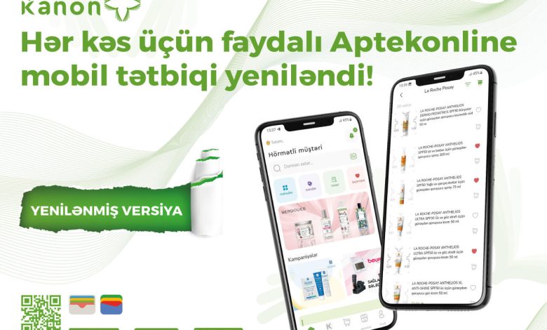 Hər kəs üçün faydalı Aptekonline xidməti yeniləndi!