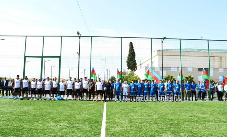 BŞİH əməkdaşları qızğın futbol yarışında