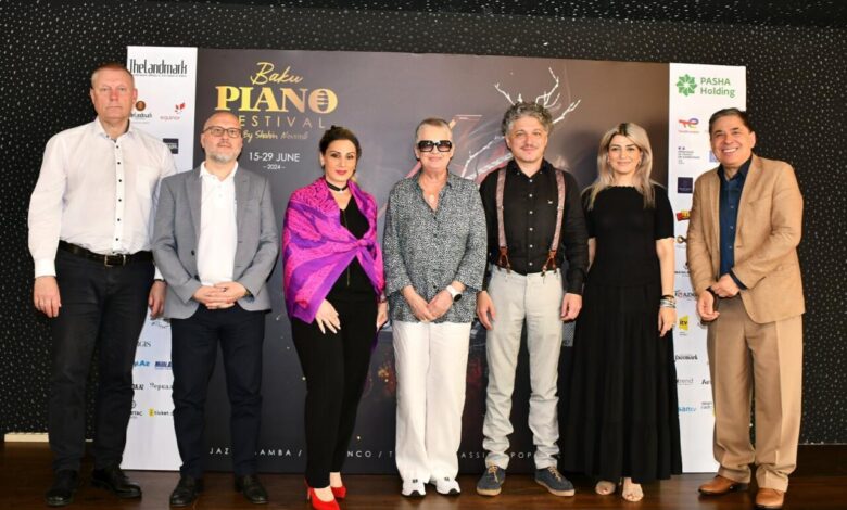 Bakı Landmark-da üçüncü Beynəlxalq Bakı Piano Festivalının mətbuat konfransı keçirilib