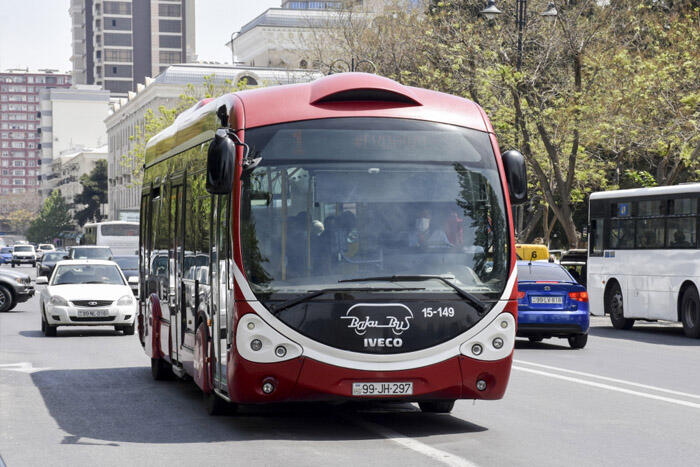 İyulun 1-nə qədər bu küçələrdə avtobus işləməyəcək