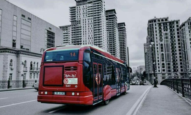 Bakıda 5 marşrutun hərəkət sxemi dəyişdirildi