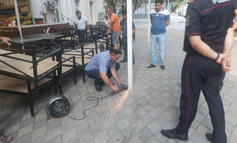 Bakıda restoran sahibinin özbaşınalığının qarşısı alındı