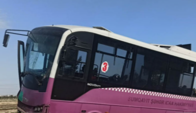 Sumqayıtda avtobus TIR-la toqquşdu - 11 nəfər xəsarət aldı