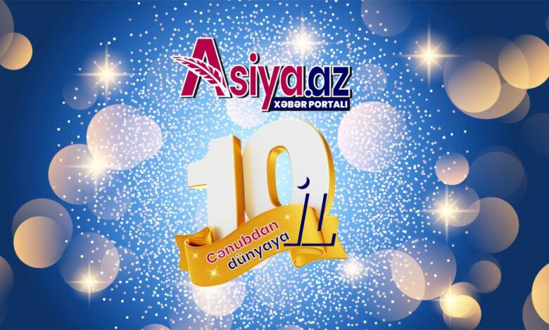 "Asiya.az" 10 yaşını qeyd etdi – VİDEO