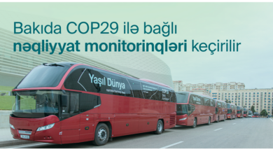 Bakıda COP29-la bağlı nəqliyyatın idarə edilməsi üzrə monitorinqlər aparılır