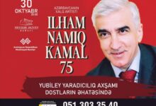 İlham Namiq Kamalın 75-illik yubiley gecəsi Heydər Əliyev sarayında keçiriləcək