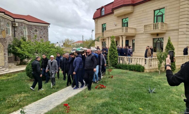 Tağı Əhmədovla vida mərasimi keçirilib