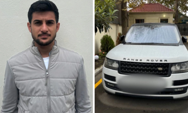 "Range Rover" sürücüsü "narkoman" çıxdı