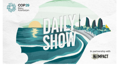 COP29 “Daily Show” televiziya proqramına start verir