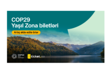 COP29 Yaşıl Zona biletləri artıq satışdadır